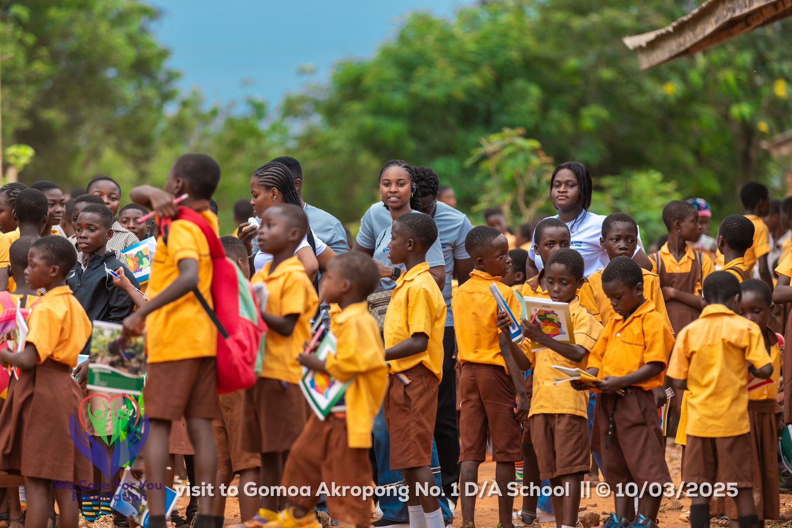 Gomoa Akropong visit photo